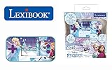 LEXIBOOK Disney Frozen Compact Cyber Arcade Consola portátil, 150 Juegos, LCD, con Pilas, Azul,...