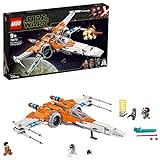LEGO Star Wars - Caza Ala-X de Poe Dameron, Juguete de Construcción Inspirado en la Guerra de las...