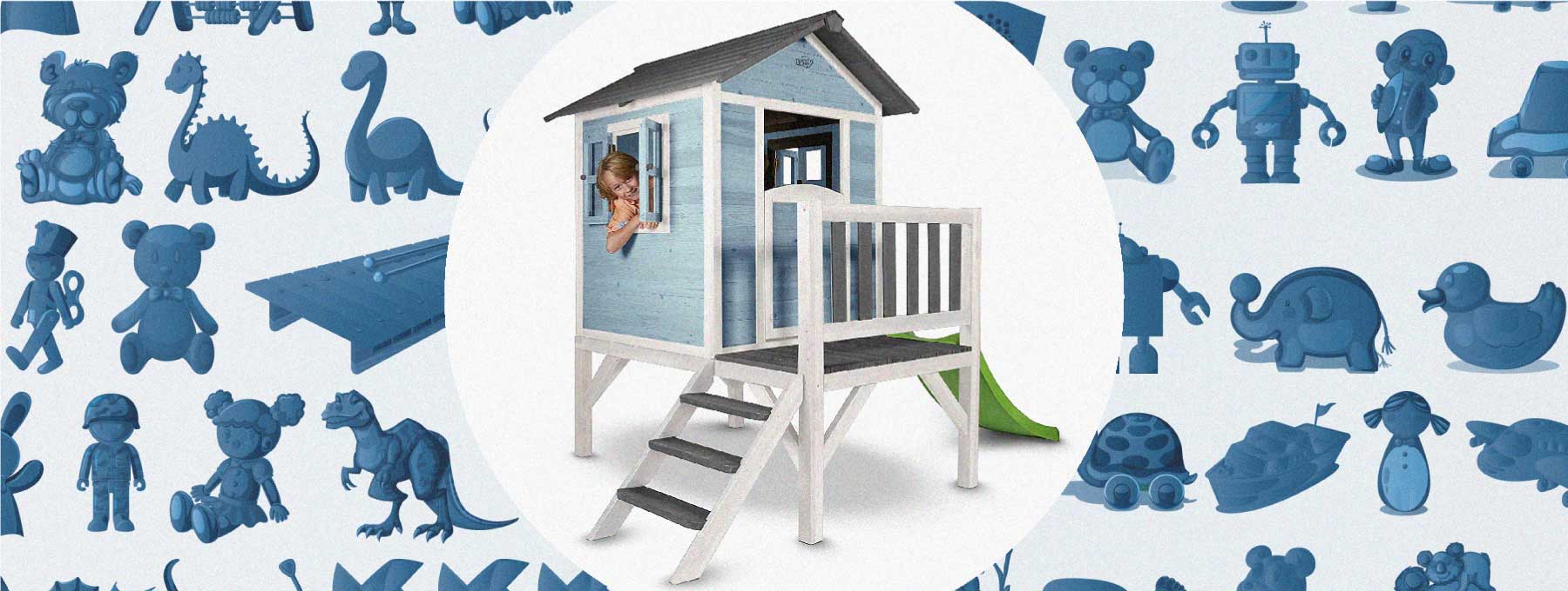 casas de madera niños