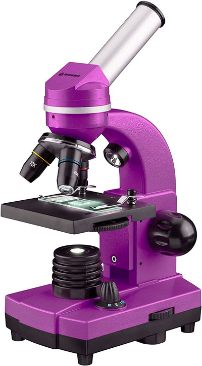 Microscopios Infantiles Microscopios Juguete 1200x 400x 100x Microscopio de plástico Pequeños Microscopio de la Ciencia para Estudiantes Niños 3 4 5 6 7 8 