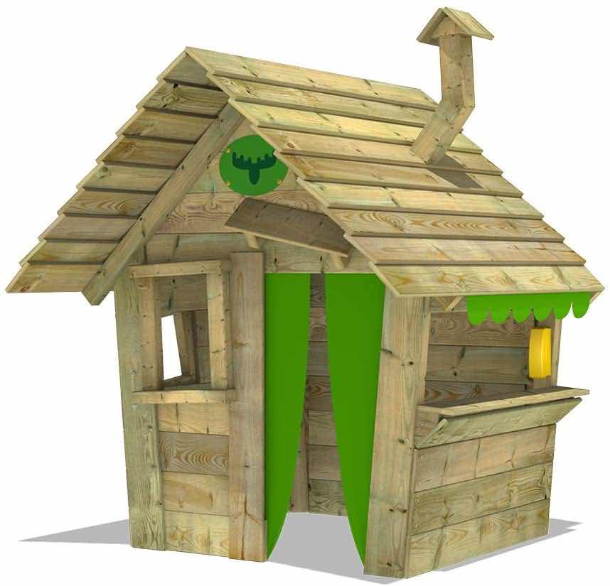 casa infantil madera