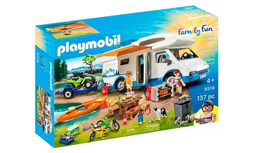 camping playmobil para niños de 4 años