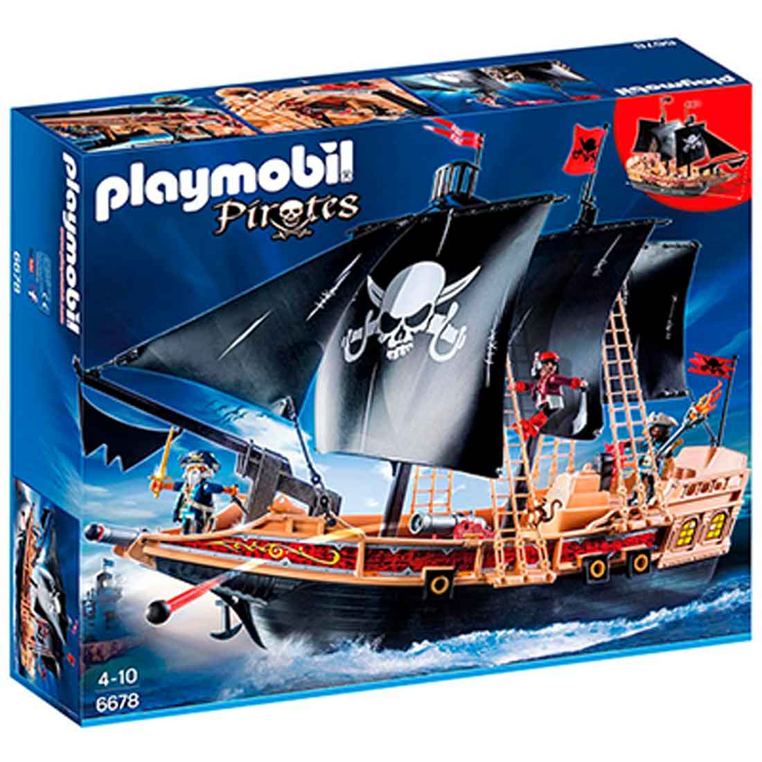 buque corsario playmobil 6678