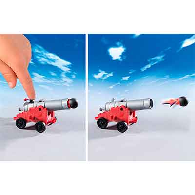 cañones buque corario playmobil