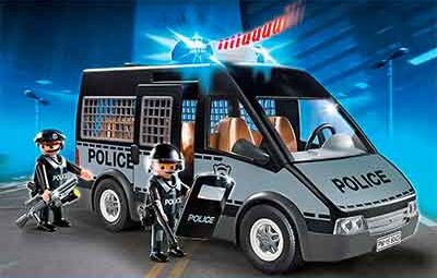 playmobil furgon de policia