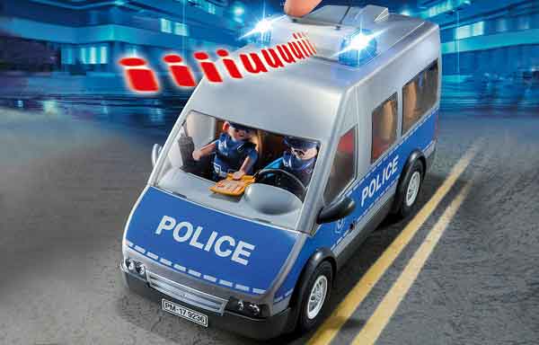 playmobil furgoneta de policia