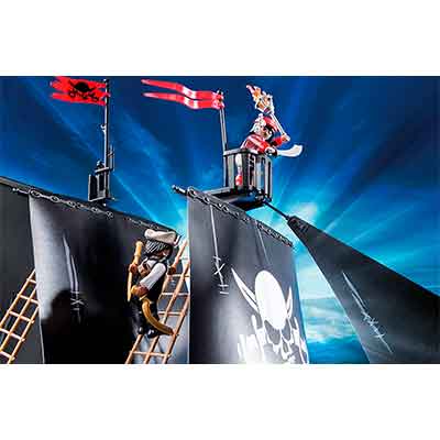 playmobil piratas buque corsario