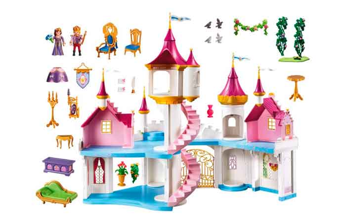 accesorios castillo de princesas de playmobil