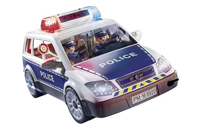 coche de policia playmobil