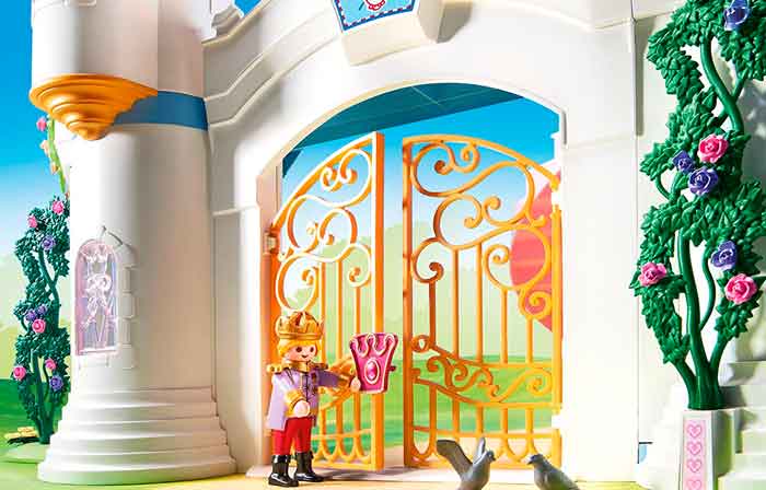 puerta del playmobil castillo de princesas