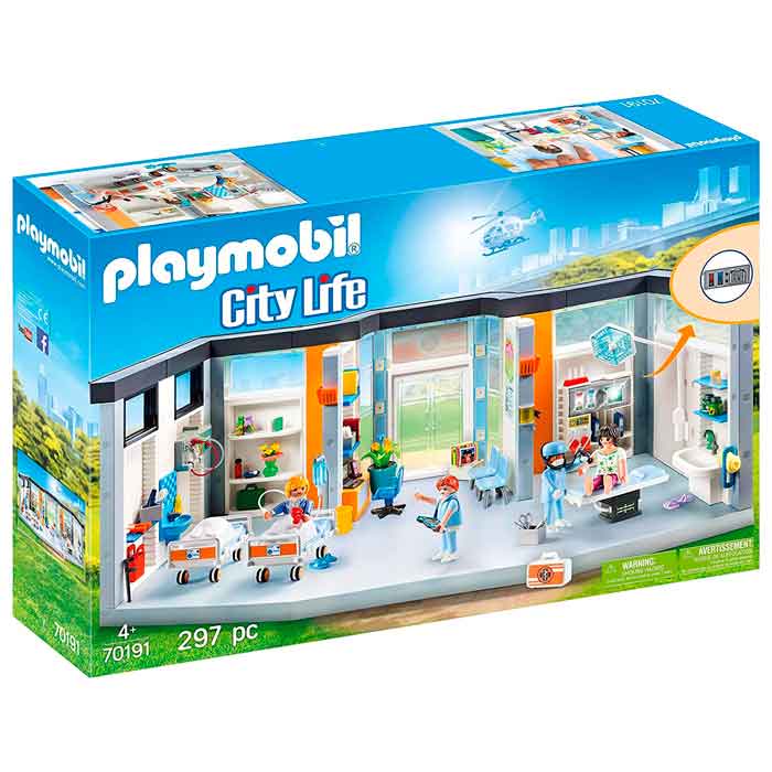 planta hospital playmobil city life