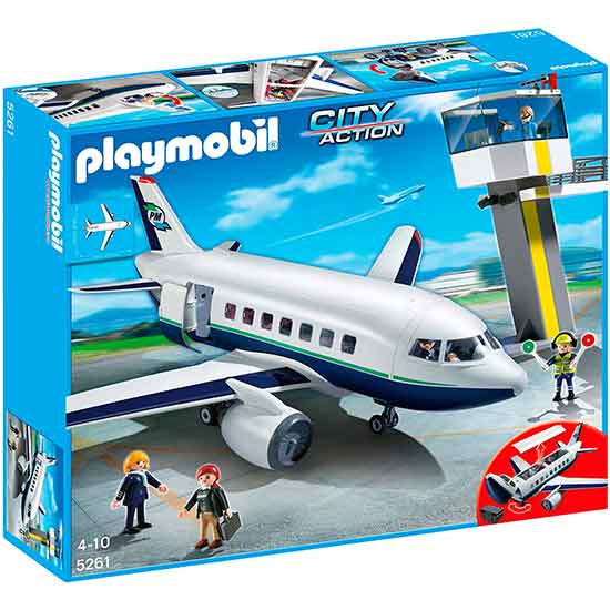 avion pasajeros playmobil