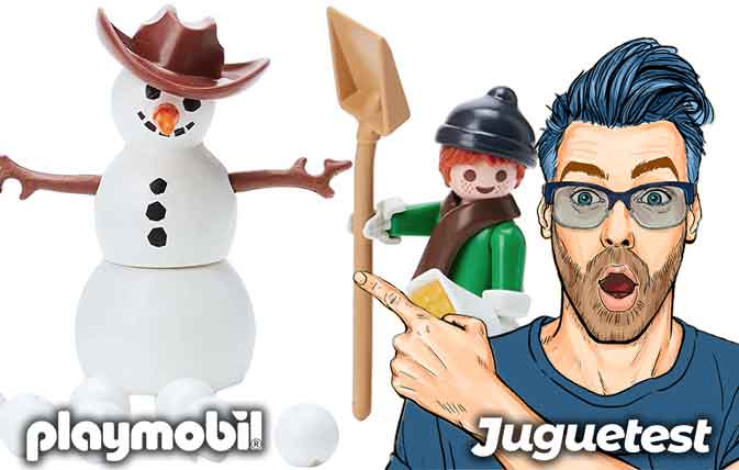 playmobil muñeco de nieve