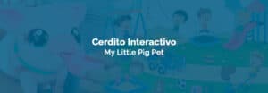 cerdito interactivo my little pig pet
